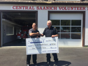 SeaFirst Insurance Brokers Support the Central Saanich Volunteer Firefighters Museum