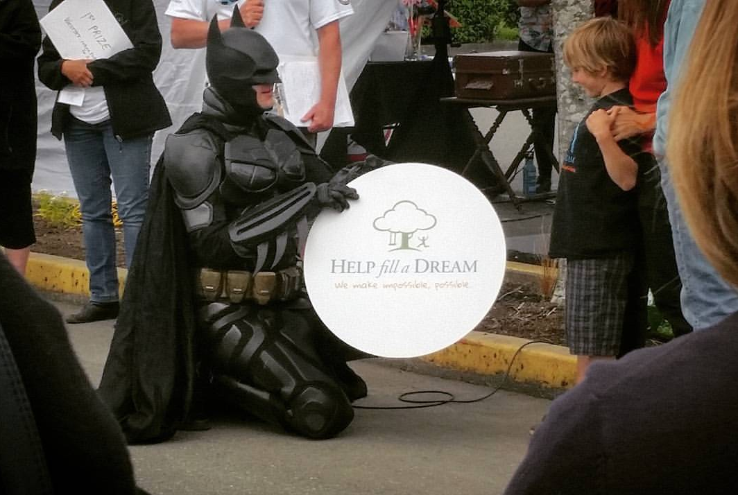 Batman and Help Fill a Dream Foundation