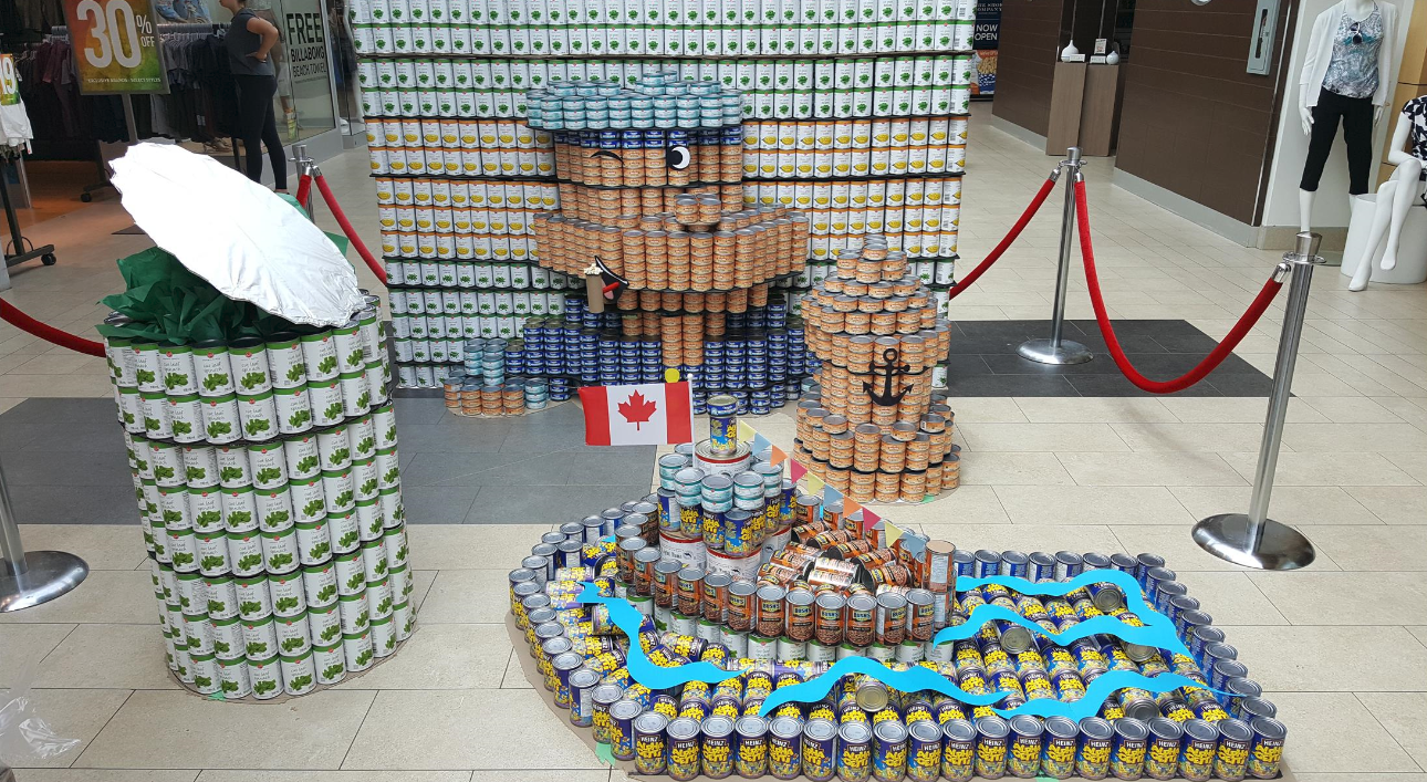 Seafirst Canstruction Entry