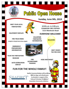 Colwood Volunteer Firefighters Open House