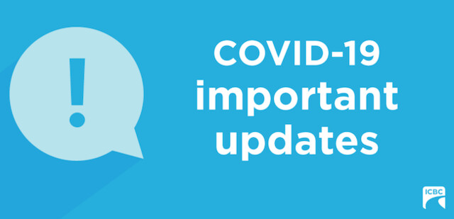 ICBC COVID-19 Important Updates
