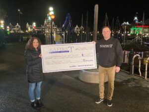 seafirst insurance cheque for cool aid society